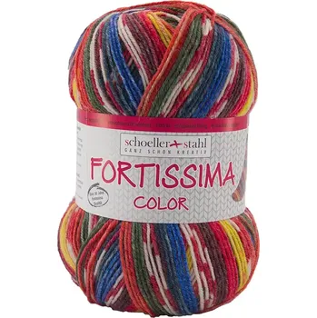 Příze Schoeller Stahl Fortissima color 9070 (Ponožková příze Fortissima Best of Mexico)