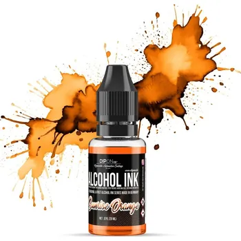 DIPON Sunrise Orange - Oranžový alkoholový inkoust 20 ml