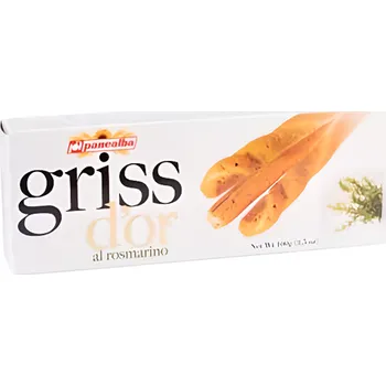 Slaná tyčinka Panealba Grissini rozmarýnové 100g
