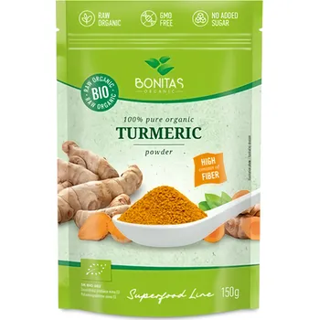 Zdraví BONITAS BIO Kurkuma prášek 150g