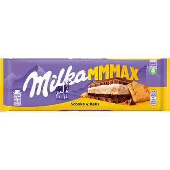 Čokoláda Milka Čokoláda Choco&biscuit 300g
