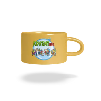 Bastard Adventure hrnek makronka Yellow Macaron