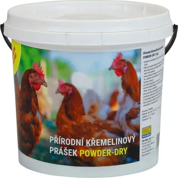 křemelina POWDER-DRY – 3 kg v kbelíku