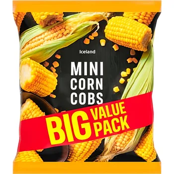Iceland Malé kukuřičné klasy - půlené 875g