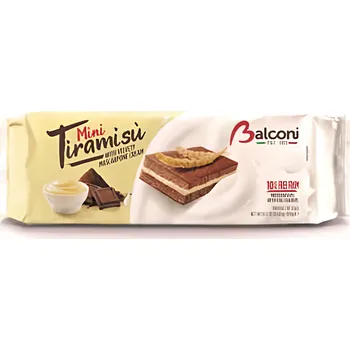 Trvanlivě pečivo Balconi Mini Tiramisù (10ks) 300g