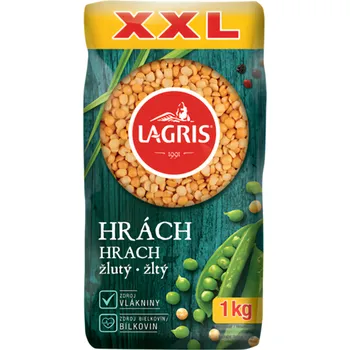 Luštěnina Lagris Hrách žlutý loupaný půlený 1kg