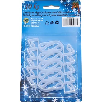 Svíčka Seizis Set držáků na okap - velké 10ks