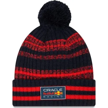 Čepice Zimní čepice Red Bull Racing F1 s bambulí