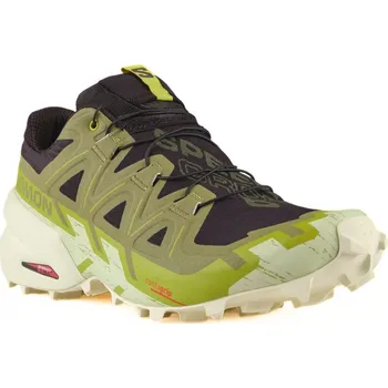 Pánská běžecká obuv Salomon Speedcross 6 M L47301500 - black/cress green/transparent yellow 44