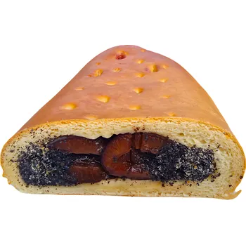 Trvanlivě pečivo Alrichovo pekařství Závin mák švestka, půlený 260g