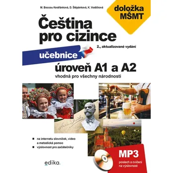 Český jazyk Čeština pro cizince A1 a A2 - Učebnice