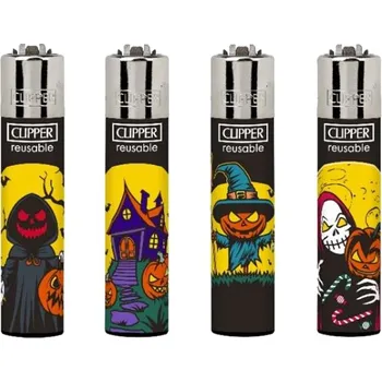 Zapalovač Zapalovač Clipper CP11RH Night of Terror balení - 24 ks