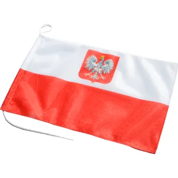 Vlajka POLSKÁ LODNÍ VLAJKA 15X24 CM INNY