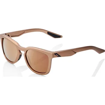 Motocyklové brýle sluneční brýle HUDSON, 100% - USA (HIPER měděné sklo)