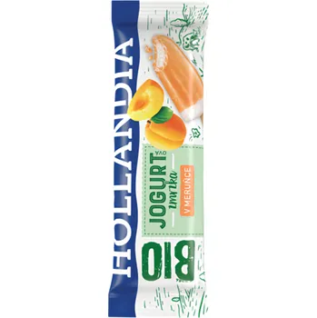 Zmrzlina Hollandia BIO jogurtová zmrzka v meruňce 50ml