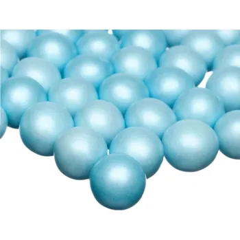 Jedlá dekorace na dort Zdobení modré čoko kuličky XXL 130g - Happy Sprinkles