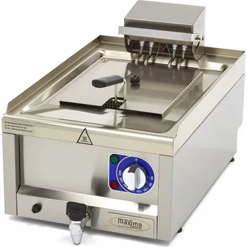 fritéza Maxima Fritéza 10 l s vypouštěcím kohoutkem