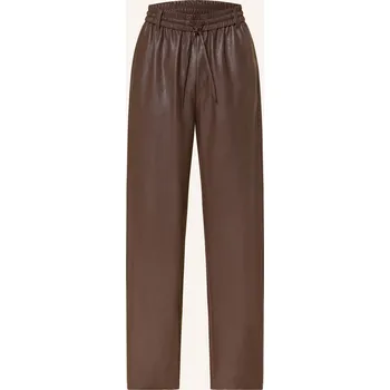 10days Dámské Kalhoty V Koženém Vzhledu, tmavě červená, 34