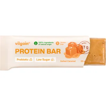 Vilgain Prebiotic Protein Bar Low Sugar slaný karamel 55g