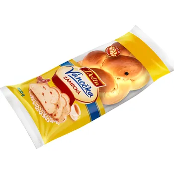 Trvanlivě pečivo DELTA Vánočka zámecká 400g