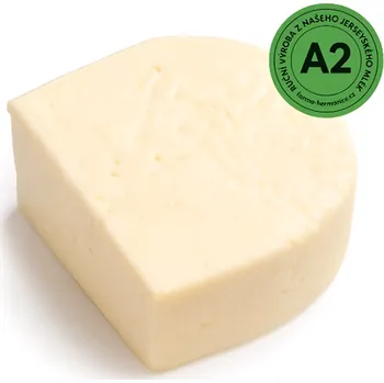 Farma Heřmanice Polotvrdý přírodní sýr z A2 mléka, natural 130g