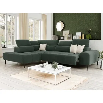 Sedací souprava Rohová sedací souprava THEO 2 Levý roh - s elektrickým výsuvným sedákem