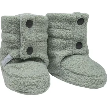 Capáčky ESITO | Capáčky Teddy fleece double Olive - olivová / 3 - délka stélky: 13 cm