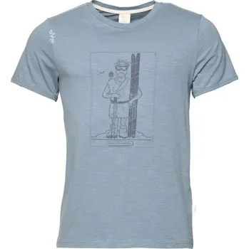 Pánské tričko Pánské triko Chillaz Homo Mons Sportivus Velikost: L / Barva: modrá