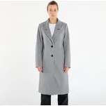 Kabát Urban Classics Ladies Basic Coat Dark Grey Melange M