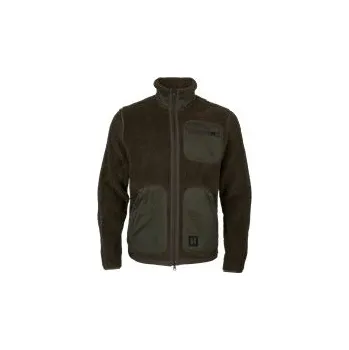 Bunda Härkila Rurik teddy fleece, barva: zelená, velikost: XL