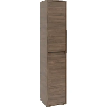 Koupelnový nábytek Villeroy & Boch Skyla - Vysoká skříňka 1700x350 mm, panty vpravo, Arizona Oak C80101VH