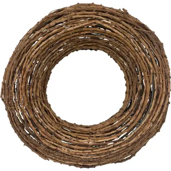 Věnec Proutěný věnec TEMBA 40 cm (ø10cm)