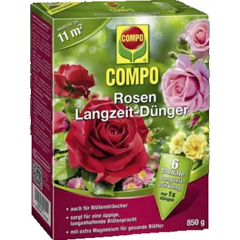 Hnojivo Hnojiva pro růže 6 měsíců. Kompo, 850 g