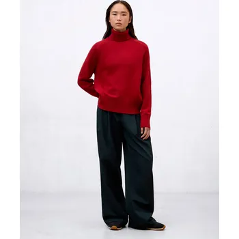 ECOALF Caqui Knit Woman CRIMSON RED M