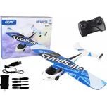 LeanToys R/C Plane 4D-G3 Lights White Blue