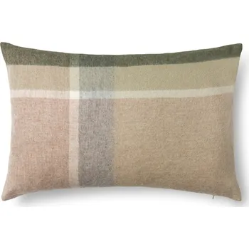 Povlečení Elvang, Dekorační povlak na polštář Manhattan, 40 x 60 cm, béžovo-zelený - Formadore