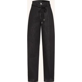 Dámské džíny Sportmax Dámské Wide Leg Džíny Capsula, 001 black, 36