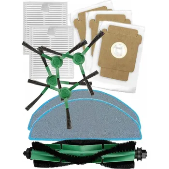 Sada příslušenství pro robotický vysavač HEPA filtry, kartáče, mopy pro iROBOT Roomba Combo Essential a sáčky 12ks