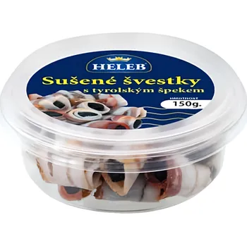 Sušená potravina Heleb Sušené švestky s tyrolským špekem 150g
