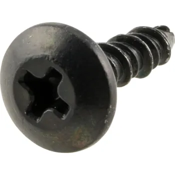 Spojovací materiál motoru Piaggio Šroub kapotáže OEM černý 3,5x13 mm 297498