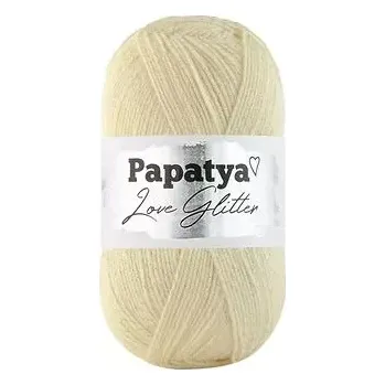 Příze Příze Kamgarn Papatya Love Glitter 1930