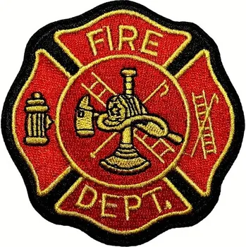 Nášivka Vyšívaná nášivka – Křížový štít Hasičského sboru