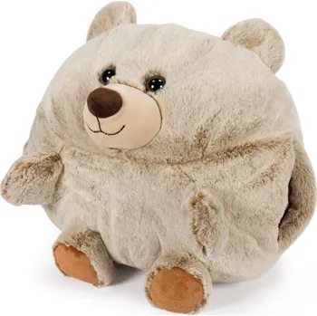 Cozy Noxxiez Plyšový polštář 3v1 35 cm, medvěd