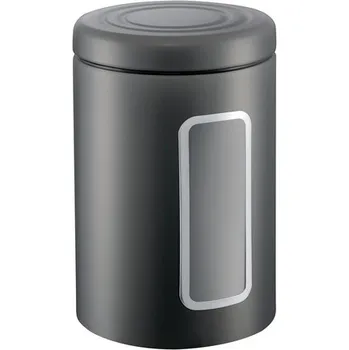 Dóza na potraviny Wesco, Kuchyňská dóza Classic Line s okénkem 2 l grafit mat - Formadore