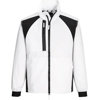 pracovní bunda PORTWEST WX2 CD885 / Strečová pracovní bunda, prodloužená - bílá M