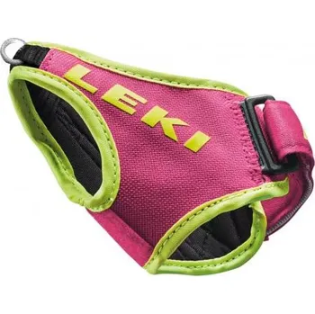 Běžecké lyžování LEKI SHARK FRAME STRAP neon pink / neon yellow - velikost S/M/L