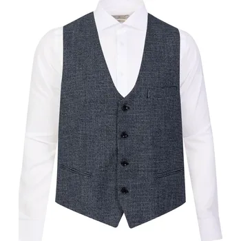 Pánské sako FERATT Pánská vesta PERU modrá Velikost: 54