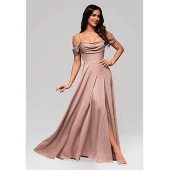 Dámské šaty Edoti Evening dress LA-OM-DL Edoti růžová 3452058