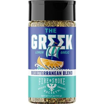 Koření Grilovací a BBQ koření Fire & Smoke The Greek, 133 g