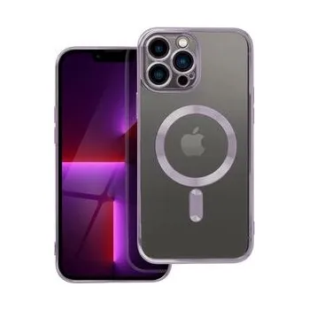 Pouzdro na mobilní telefon Kryt ELECTRO MAG COVER kompatibilní s MagSafe pro IPHONE 13 Pro Max fialový - OEM + zdarma možnost vyzkoušet a vrátit zboží do 30 dní